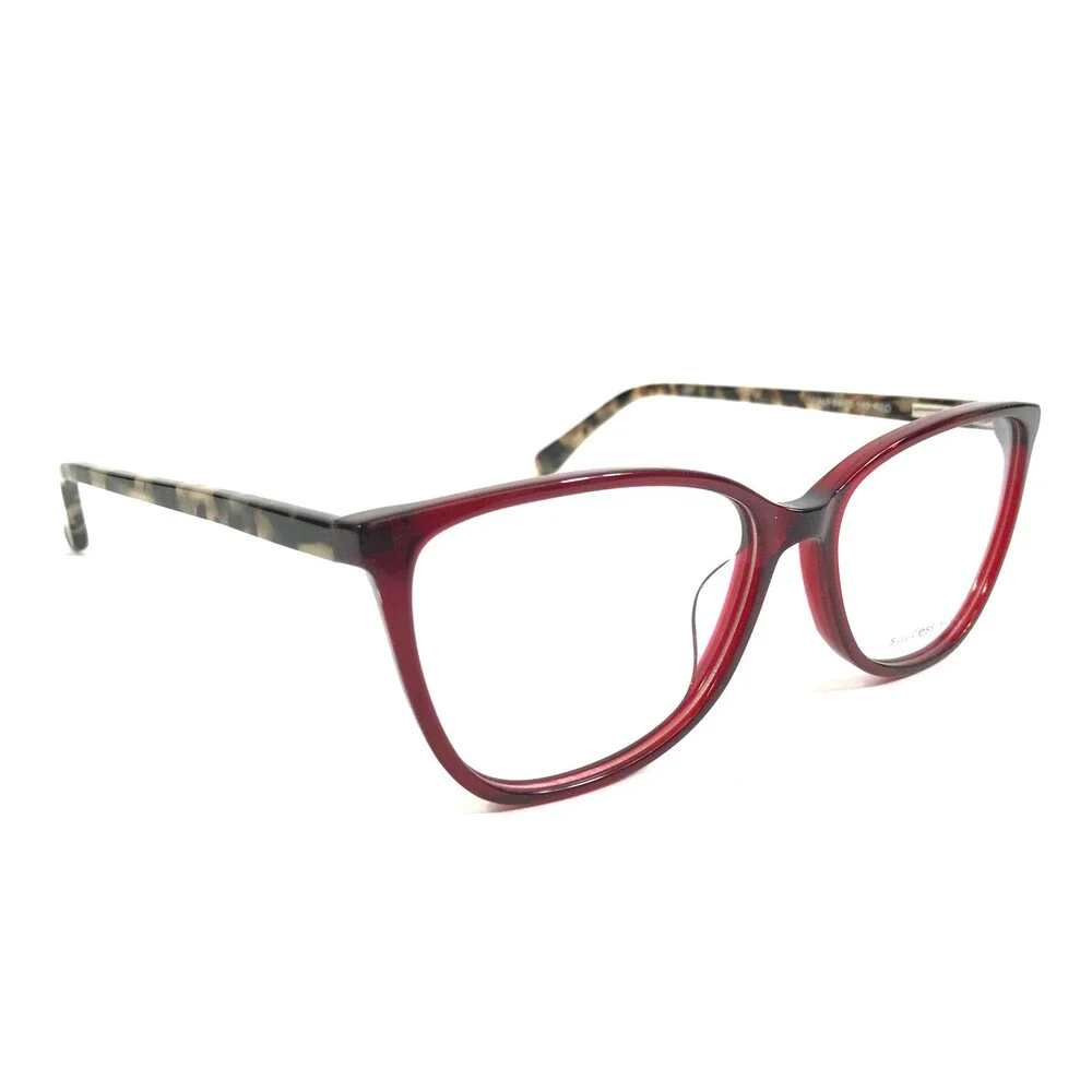 Success Eyeglasses Frames ALI RED Tortoise Cat Eye Full Rim 54-15-140